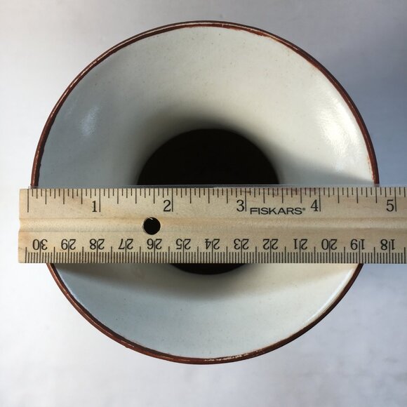 Terracotta Clay Vase Tribal Pattern Intricate Etched Designs - Picture 6 of 7